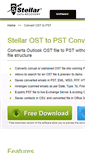 Mobile Screenshot of osttopstconverter.stellarservertools.com